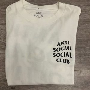Anti social social club tee shirt